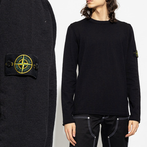 送料無料 16 STONE ISLAND ストーンアイランド 1015502B0 A0029 ブラック セーター ニット size M