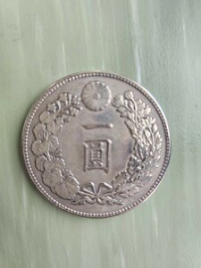 一圓銀貨大日本明治18年 　一圓銀貨 古銭 貿易銀 硬貨 銀貨 大日本 コイン 新一円銀貨 一円銀貨 一圓 蔵