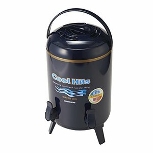 キャプテンスタッグ クールヒッツ ツインコックウォータージャグ10L(ネイビー) M-5034