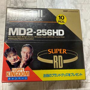 maxell 5インチ2HDフロッピーディスク SUPER-RD 10枚パック [MD2-256HD.P10G] FD 年代物