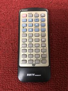 BBTF DVD プレーヤー　リモコン　ZZ471