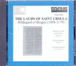 pc179 BINGEN : THE LAUDS OF SAINT URSULA /BINKLEY