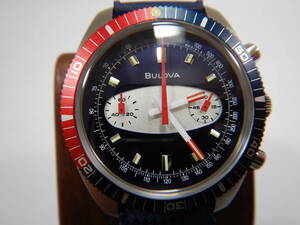 中古美品 ブローバ BULOVA 腕時計 メンズ アーカイブシリーズ クロノグラフA サーフボード 98A253 正規品