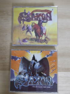 [m11460y c] 美品★ SAXON / The Carrere Years(4CD) + The EMI Years(4CD) ★ボーナストラック多数収録　サクソン