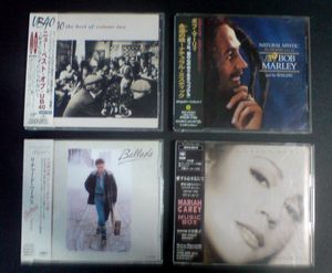 【中古CD4枚セット】UB40、ボブマーリイ、リチャードマークス、マライアキャリー ※全て帯付き