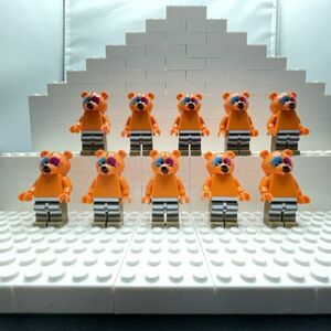 B1　レゴ　ミニフィグ　ベアー　熊　ハロウィン　10個セット　新品未使用　LEGO社純正品