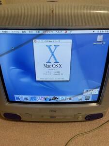 Apple iMac G3 起動しますがジャンク扱い