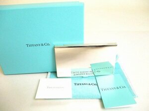 【美品】 ティファニー Tiffany&Co. メイカーズ カード ケース スターリングシルバー 名刺入れ メンズ レディース