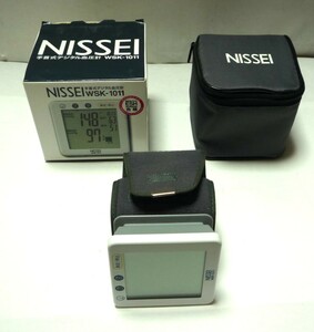 日本精密測器 デジタル血圧計 手首式 WSK-1021