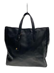 YVES SAINT LAURENT rive gauche◆トートバッグ/PVC/BLK/無地/208315