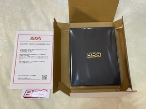 【新品】【未使用品】【非販売品】BBS　ノベルティ　本革 車検証ケース　カラー：ブラック（稀少カラー）