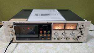 完動・美品　TEAC C-3 ティアック カセットデッキ 取扱説明書付