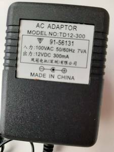 12VDC DT12-300 AC ADAPTOR