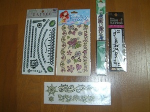 新品！tattoo　タトゥーシール　セット　②