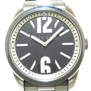 BVLGARI(ブルガリ) 腕時計 ソロテンポ ST42S メンズ SS アイボリー×黒