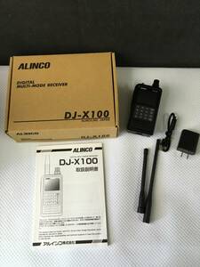 siQ928 送料無料 アルインコ デジタル マルチモードレシーバー DJ-X100 ※通電のみ確認済 ALINCO
