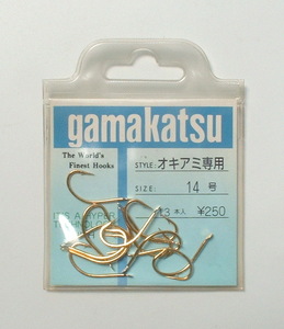 新品即決 がまかつ Gamakatsu オキアミ専用 14号
