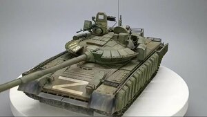 1/35 ロシア 主力戦車 T-80BVM 組立塗装済完成品