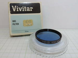 Vivitar filter type 80C 52mm ビビター フィルター 