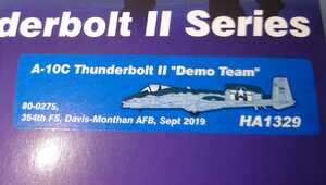 未開封 1/72 A-10C サンダーボルトII ムーディー空軍基地記念塗装機 ホビーマスター 戦闘機 HOBBYMASTER ダイキャスト完成品 jasdf usaf