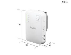 11ac対応　Wi-Fi中継機　WEX-1166DHPS　バッファロー（BUFFALO）