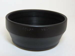 Nikon Rubber Lens Hood type HR-1 for Nikkor Auto 50mm 1:1.4 etc 