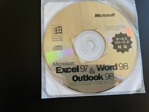 Microsoft Excel97.Word98.Outlook98　CDキー有