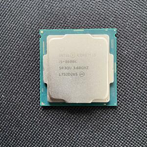 動作確認済み Intel CPU Core i5-8600K 箱無し
