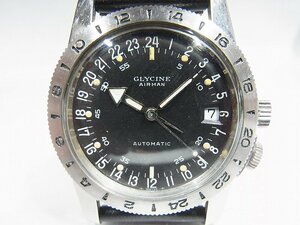 A5123 スイス グライシン GLYCINE エアマン 自動巻 腕時計 現状品