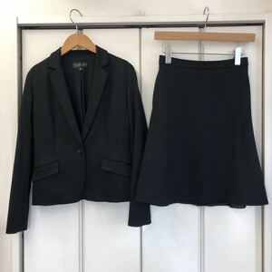 美品 INDIVI ストレッチ ウォッシャブル スカートスーツ(38/36)