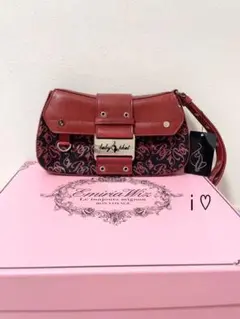 babyphat ロゴ　キャット　バッグ　レッド