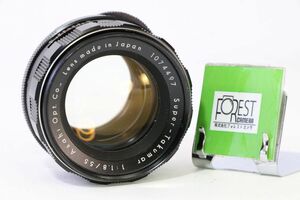 【同梱歓迎】【動作保証・点検済】希少前期型■良品■ペンタックス PENTAX Super-Takumar 55mm F1.8■初期型■14776