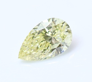 【１００円～】0.503ｃｔ 天然ダイヤ LIGHT YELLOW（ナチュラルカラー）I1 PSカット