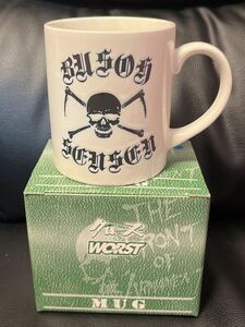 未使用品 クローズ ワースト CROWS WORST MUG CUP マグカップ　T.F.O.A TFOA高橋ヒロシ 一番くじ 武装戦線 坊屋春道 河内鉄生コップグラス