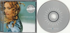 MADONNA　マドンナ　Ray Of Light　タイ盤 オフィシャル CDアルバム　：　Warner Music Thailand