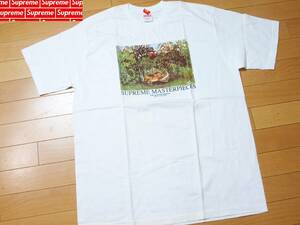 Supreme シュプリーム Masterpieces Tee White Size L 2020SS マスターピース Tシャツ ホワイト 白 Lサイズ 新品未着用品 半タグ付き