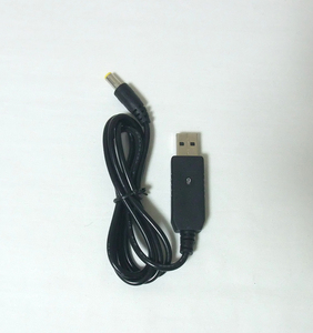USB(DC5V)をDC9Vに昇圧する変換ケーブル（約1m、新品）