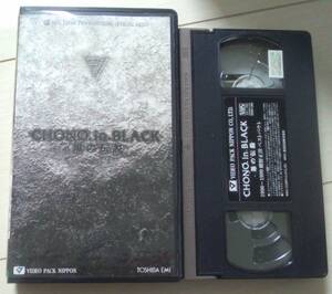 【匿名発送・追跡番号あり】 蝶野正洋 CHONO IN BLACK　黒の伝説 VHS 新日本プロレス クライマックス