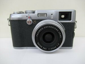 富士フィルム　FUJIFILM　デジタルカメラ　X100　中古　本体のみ　ジャンク　G4-84◎