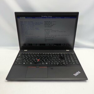 1円～【ジャンク】Lenovo ThinkPad P52s Core i7-8550U 1.8GHz/8GB/SSD128GB/15インチ/OS無【栃木出荷】