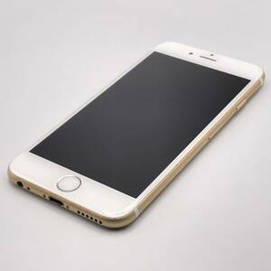 中古品 Apple アップル iPhone 6s 64GB ゴールド SIMロック解除済み SIMフリー 1円 から 売り切り