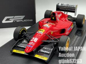 【5月末まで】 GP Replicas 1/18 フェラーリ Ferrari 412T1 #28 G.ベルガー Marboroデカール加工 TOPMARQUES トップマルケス GP018B