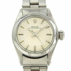 ROLEX ロレックス レディデイト 7番 6517 腕時計 SS 自動巻き レディース シルバー文字盤【I220823041】中古