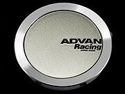 【メーカー取り寄せ】ADVAN Racing センターキャップ FULL FLAT レーシングサンドメタリック 直径:63ミリ 4個セット