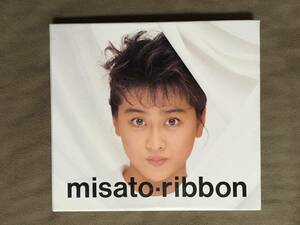 【 送料無料！!・とっても希少な盤面奇麗な商品です！】★渡辺美里◇misato・ribbon◇全11曲収録★