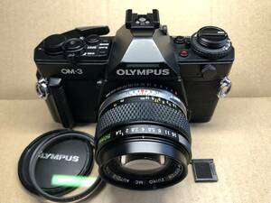 OLYMPUS OM-3 オリンパス フィルムカメラ MF一眼レフ　単焦点レンズ ZUIKO MC AUTO-S 50mm f1.14