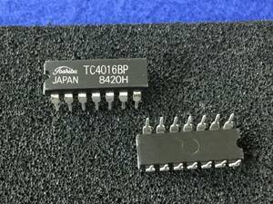 TC4016BP 【即決即送】 東芝 4000番シリーズ CMOS QL-Y7 QL-Y55F MBD100 [109TyK/291346M] TOSHIBA Quad Bitateral Switch２個