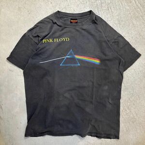 PINK FLOYD/90s/BROOKUM/Tシャツ/XL/コットン/BLK/プリント/ヴィンテージ