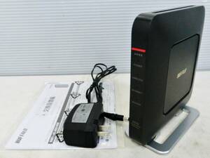 BUFFALO　無線LAN　Wi-Fi　ルーター　WSR-2533DHP　親機　ネットワーク機器　クールブラック　バッファロー