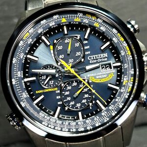 美品 CITIZEN シチズン PROMASTER プロマスター エコドライブ ブルーエンジェルスモデル AT8020-54L 腕時計 ソーラー 電波時計 アナログ